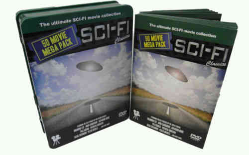 SCI-FI CLASSICS - 50 Movie Mega Pack on 12 DVD's