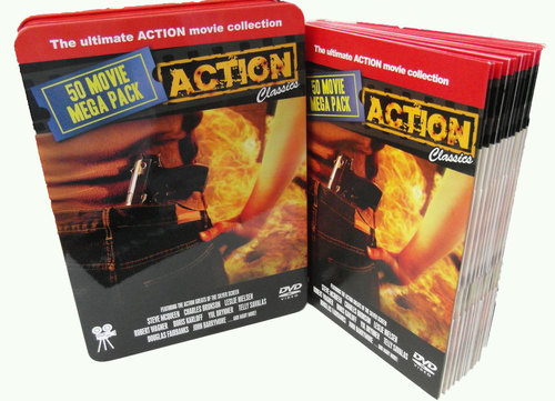 Action Classics - 50 Movie Mega DVD Gift Set