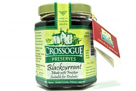 Crossogue Diabetic Blackcurrant Preserve 225g