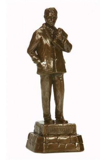 William Butler Yeats Bronze Statue 9.6"